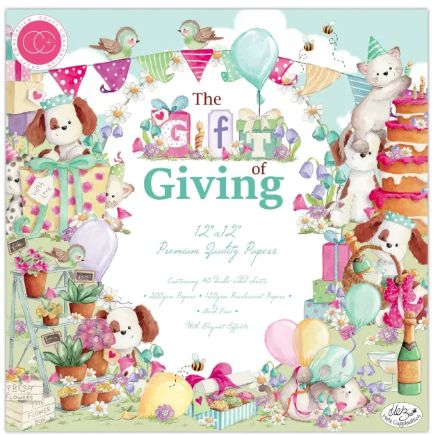 Gift of Giving Papers 12x12 Paper Pad